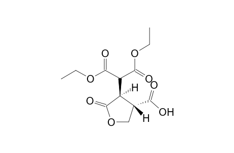 (3S,4R)-4-(1,3-diethoxy-1,3-dioxopropan-2-yl)-5-oxotetrahydrofuran-3-carboxylic acid