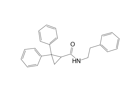 2,2-Diphenyl-cyclopropanecarboxylic acid phenethyl-amide