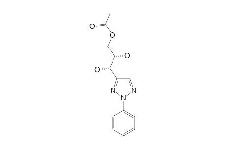 2-PHENYL-4-(D-THREO-3'-ACETOXY-O-1',2'-DIHYDROXYPROPYL)-2H-1,2,3-TRIAZOLE