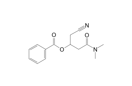 (RS)-3-Benzoyloxy-4-cyanobutanoic acid dimethylamide