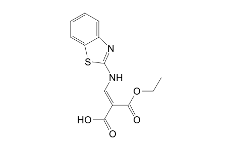 Ethyl hydrogen [(benzothiazol-2-yl)aminomethylene]malonate