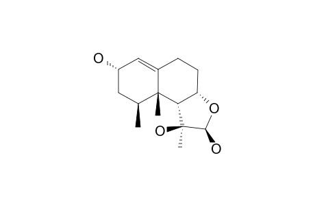 ELONGATOL-D;LEMNAL-1(10)-EN-2-ALPHA,11-BETA,12-BETA-TRIOL