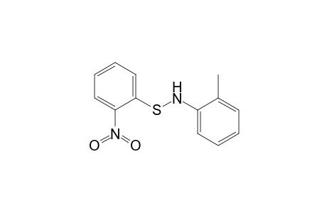 Benzenesulfenamide, N-(2-methylphenyl)-2-nitro-