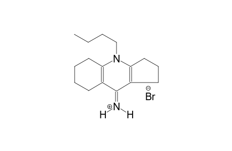 9H-cyclopenta[b]quinolin-9-iminium, 4-butyl-1,2,3,4,5,6,7,8-octahydro-, bromide