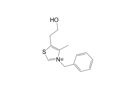 3-Benzyl-5-(2-hydroxyethyl)-4-methyl-1,3-thiazol-3-ium