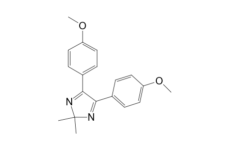 2H-Imidazole, 4,5-bis(4-methoxyphenyl)-2,2-dimethyl-