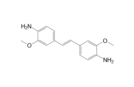 4-[(E)-2-(4-amino-3-methoxy-phenyl)vinyl]-2-methoxy-aniline