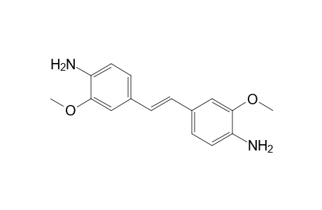 4-[(E)-2-(4-amino-3-methoxy-phenyl)vinyl]-2-methoxy-aniline