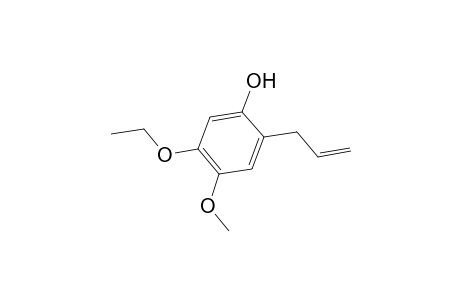 2-Allyl-5-ethoxy-4-methoxyphenol