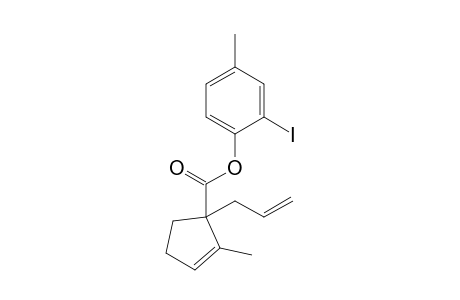 2-Iodo-4-methylphenyl 1-allyl-2-methyl-2-cyclopentenecarboxylate