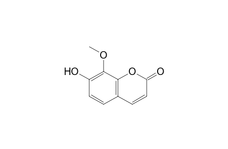 7-Hydroxy-8-methoxy-1-benzopyran-2-one