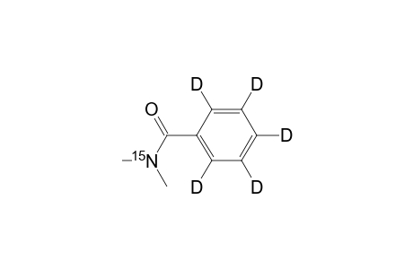 N,N-Dimethylbenzamide-D5-15N