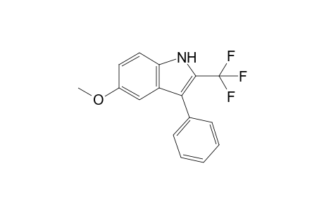5-Methoxy-3-phenyl-2-(trifluoromethyl)-1H-indole