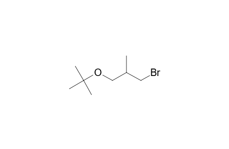 Propane, 1-bromo-3-(1,1-dimethylethoxy)-2-methyl-, (+/-)-