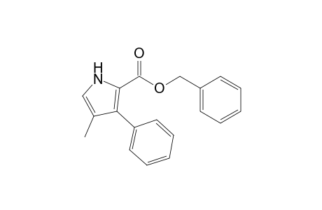 (phenylmethyl) 4-methyl-3-phenyl-1H-pyrrole-2-carboxylate
