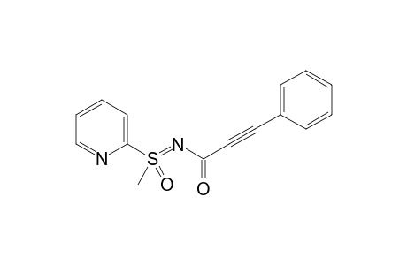 N-(Methyl(oxo)(pyridin-2-yl)-.lambda.6-sulfaneylidene)-3-phenylpropiolamide