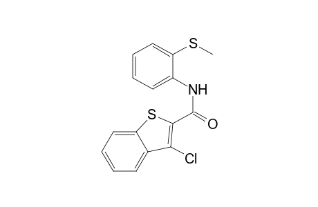 3-Chloro-N-[2-(methylsulfanyl)phenyl]-1-benzothiophene-2-carboxamide