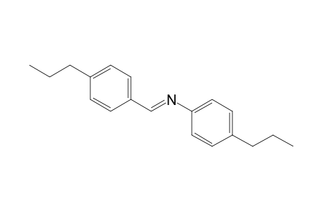 Benzenamine, 4-propyl-N-[(4-propylphenyl)methylene]-