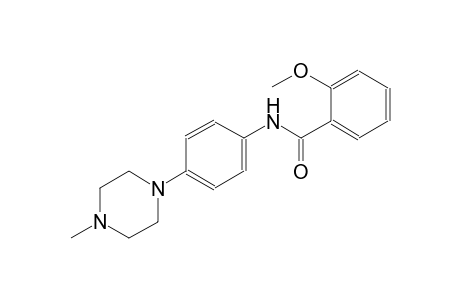 2-methoxy-N-[4-(4-methyl-1-piperazinyl)phenyl]benzamide