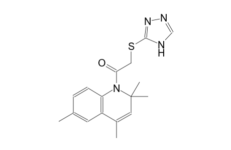 quinoline, 1,2-dihydro-2,2,4,6-tetramethyl-1-[(4H-1,2,4-triazol-3-ylthio)acetyl]-