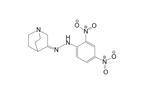 1-azabicyclo[2.2.2]octan-3-one, (2,4-dinitrophenyl)hydrazone, (3Z)-