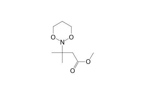 3-(1,3,2-dioxazinan-2-yl)-3-methyl-butyric acid methyl ester