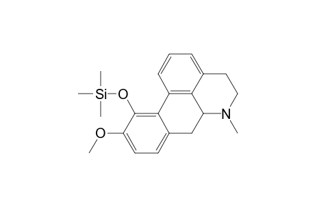 4H-Dibenzo[de,g]quinoline, 5,6,6a,7-tetrahydro-10-methoxy-6-methyl-11-[(trimethylsilyl)oxy]-, (.+-.)-