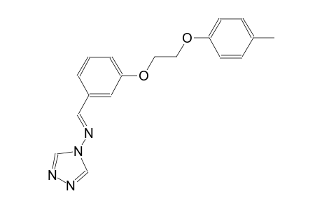 N-((E)-{3-[2-(4-methylphenoxy)ethoxy]phenyl}methylidene)-4H-1,2,4-triazol-4-amine