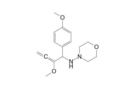 N-[2-methoxy-1-(4-methoxyphenyl)buta-2,3-dienyl]-4-morpholinamine