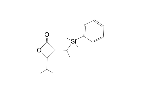 (2RS,3SR)-2-[(SR)-1-Dimethyl(phenyl)silylethyl]-3-isopropylpropan-3-olide