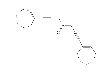 BIS-[3-(CYCLOHEPT-1-ENYL)-PROPARGYL]-SULFOXIDE