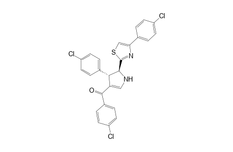 (4-Chloro-phenyl)-{(4S,5S)-4-(4-chloro-phenyl)-5-[4-(4-chloro-phenyl)-thiazol-2-yl]-4,5-dihydro-1H-pyrrol-3-yl}-methanone