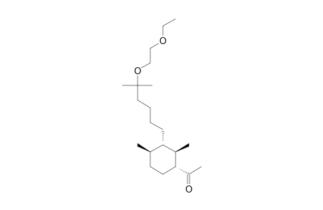 1-[(1R,2R,3S,4R)-3-[5-(Hydroxy)-5-methylhexyl]-2,4-dimethylcyclohexyl]ethanone