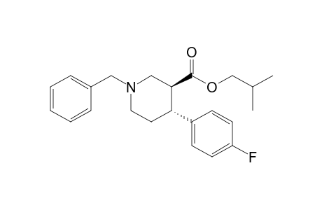 Isobutyl (3S,4R)-1-Benzyl-4-(4-fluorophenyl)piperidine-3-carboxylate