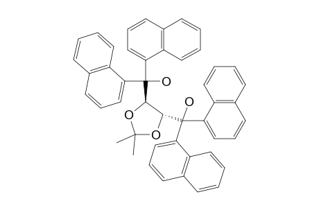 (4R-trans)-2,2-Dimethyl-a,a,a',a'-tetra(1-naphthyl)-1,3-dioxolane-4,5-dimethanol