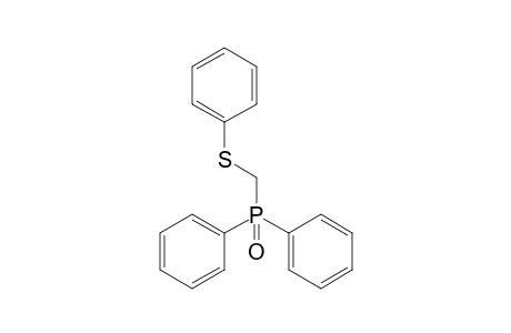 Phosphine oxide, diphenyl[(phenylthio)methyl]-