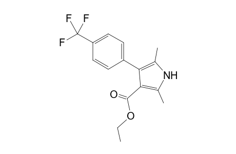 Ethyl 2,5-dimethyl-4-(4'-(trifluoromethyl)phenyl)-1H-pyrrole-3-carboxylate