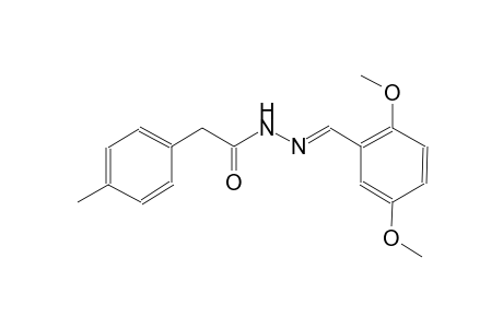 benzeneacetic acid, 4-methyl-, 2-[(E)-(2,5-dimethoxyphenyl)methylidene]hydrazide