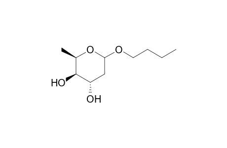 Butyl 2,6-dideoxy-.beta.-DL-xylo-hexopyranoside