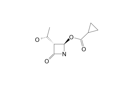 (1'R,3S,4S)-4-(CYCLOPROPYLCARBONYLOXY)-3-(1-HYDROXYETHYL)-AZETIDIN-2-ONE