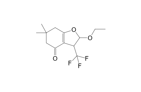 2-Ethoxy-2,3,4,5,6,7-hexahydro-6,6-dimethyl-3-(trifluoromethyl)benzofuran-4-one