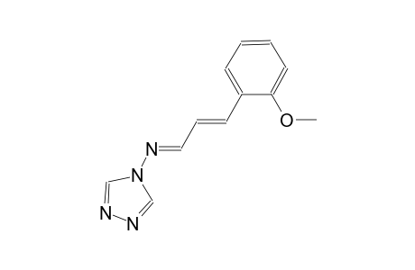 N-[(E,2E)-3-(2-methoxyphenyl)-2-propenylidene]-4H-1,2,4-triazol-4-amine