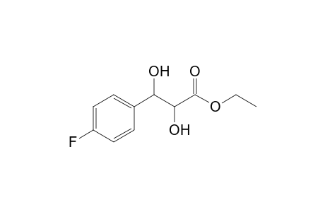 (+-)-anti-Ethyl 2,3-Dihydroxy-3-(p-fluorophenyl)propanoate