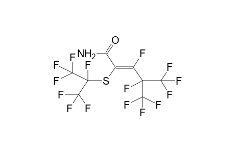 3,4,5,5,5-PENTAFLUORO-2-[1,2,2,2-TETRAFLUORO-1-(TRIFLUOROMETHYL)ETHYLTHIO]-4-TRIFLUOROMETHYL-2-PENTENAMIDE