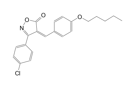 (4Z)-3-(4-chlorophenyl)-4-[4-(pentyloxy)benzylidene]-5(4H)-isoxazolone