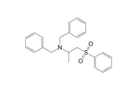 2-(Dibenzylamino)propyl phenyl sulfone