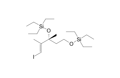 3,5-bis[(Triethylsilyl)oxy]-1-iodo-2,3-dimethylpent-1-ene