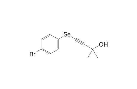 4-[(4-Bromophenyl)selanyl]-2-methylbut-3-yn-2-ol