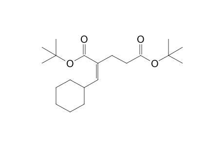 bis(t-Butyl) 2-(cyclohexylmethylene)pentanedioate