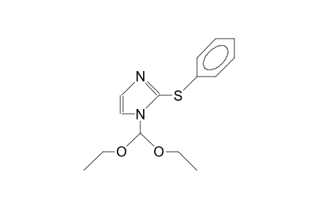 1-Diethoxymethyl-2-phenylthio-imidazole
